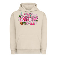Pigment French Oak i am snow cute Urban Hoodie - CowGirlArtShop