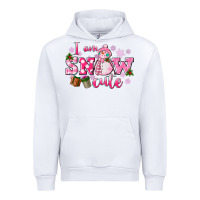 White i am snow cute Urban Hoodie - CowGirlArtShop