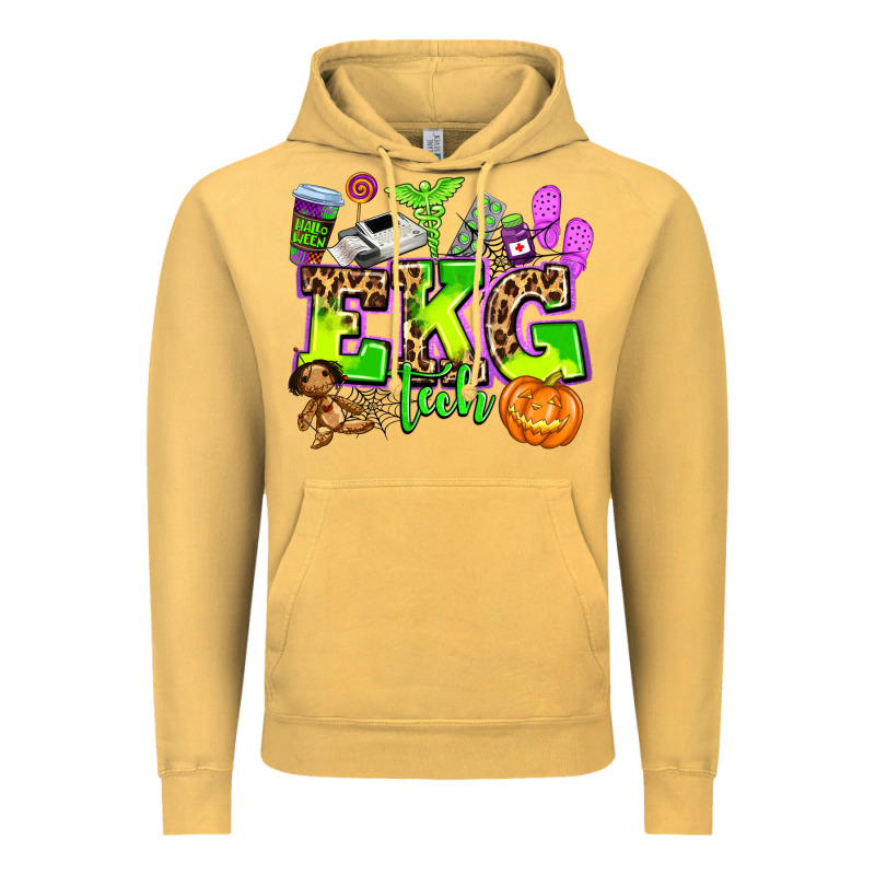 Ekg Tech Nurse Halloween Vintage Hoodie by AdoDesignShop | Teevron