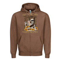 Chestnut dead inside boujee outside Zipper Hoodie - MaliasSmallBusiness