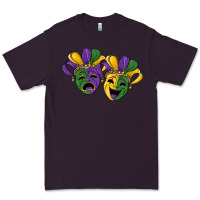 Plum mardi gras mask Premium Tee - RanaPortraitStore