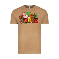 Nurse With Christmas Vintage Tee | Teevron