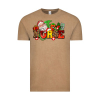 Vintage Coffee nurse with Christmas Vintage Tee - AdoDesignShop