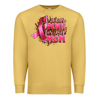 Antique Gold i wear pink for my mom Premium Sweatshirt - Artiststas