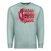 Seafoam i wear pink for my mom Premium Sweatshirt - Artiststas