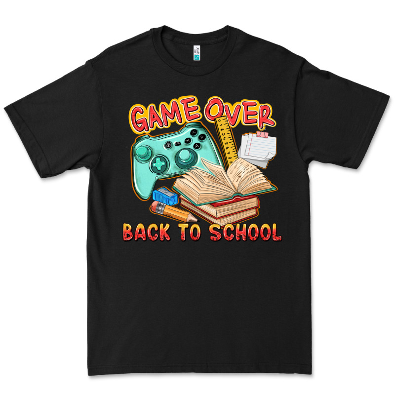 Game Over Back To School Premium Tee by texasbilliewilder | Teevron