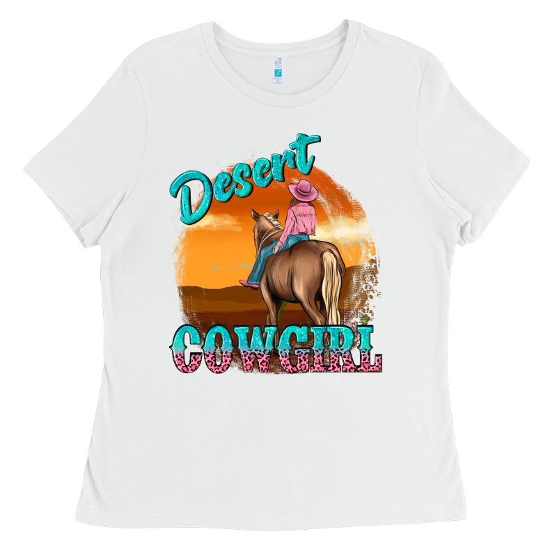 Desert Cowgirl Ladies Tee by texasbilliewilder | Teevron