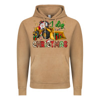 Vintage Camel i dig Christmas bulldozer santa Vintage Hoodie - JahusDesignShop