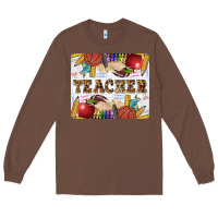 Chestnut Teacher Long Sleeve Tee - LillyAllenDesigns