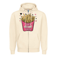 Sandshell fries before guys Zipper Hoodie - MaliasSmallBusiness