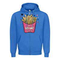 True Royal fries before guys Zipper Hoodie - MaliasSmallBusiness