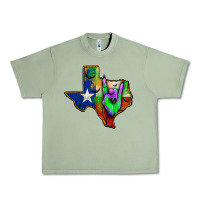 Oil Green texas map halloween Urban Heavy Tee - JahusDesignShop