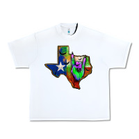 White texas map halloween Urban Heavy Tee - JahusDesignShop