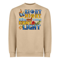 Mushroom eight night and eight light for hanukkah Heavyweight Sweatshirt - AdoDesignShop