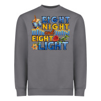 Storm eight night and eight light for hanukkah Heavyweight Sweatshirt - AdoDesignShop