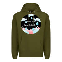 Army Green Happy Easter Premium Hoodie - Bettercallsaul