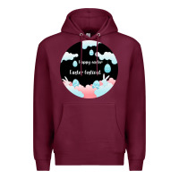 Burgundy Happy Easter Premium Hoodie - Bettercallsaul