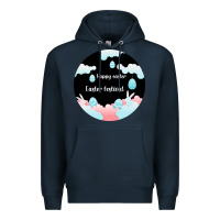 Navy Happy Easter Premium Hoodie - Bettercallsaul
