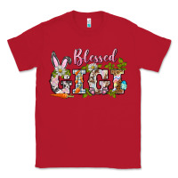 Red blessed gigi easter Classic Tee - BarkalooDesign