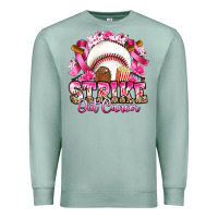 Seafoam strike out cancer baseball Premium Sweatshirt - Artiststas