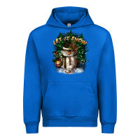Cobalt let it snow Urban Hoodie - CowGirlArtShop