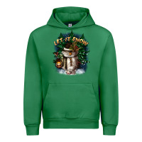 Emerald let it snow Urban Hoodie - CowGirlArtShop