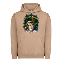 Pigment Burro let it snow Urban Hoodie - CowGirlArtShop