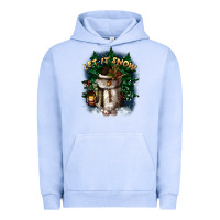 Pigment Grape Ice let it snow Urban Hoodie - CowGirlArtShop