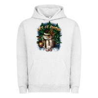 Pigment Lunar Rock let it snow Urban Hoodie - CowGirlArtShop