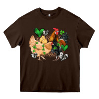 Chocolate Brown st patricks day coop animals Heavy Core Tee - Artiststas