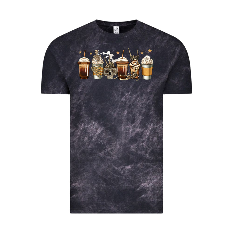 Skeleton Coffee Cups Vintage Tee by Jasminsmagicworld | Teevron