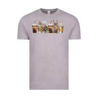 Vintage Zinc skeleton coffee cups Vintage Tee - Jasminsmagicworld