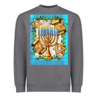 Storm candlestick with parchment Heavyweight Sweatshirt - AdoDesignShop