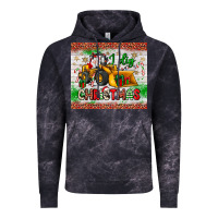 Cloud Black i dig christmas bulldozer santa Vintage Hoodie - JahusDesignShop