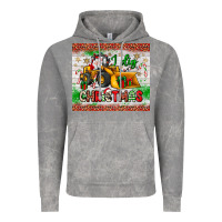 Cloud Rock i dig christmas bulldozer santa Vintage Hoodie - JahusDesignShop