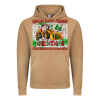 Vintage Camel i dig christmas bulldozer santa Vintage Hoodie - JahusDesignShop