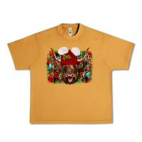 Peanut Butter highland cow christmas Urban Heavy Tee - JahusDesignShop