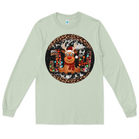 Matcha joy reindeer christmas ornament Long Sleeve Tee - Jasminsmagicworld