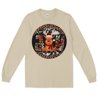 Mushroom joy reindeer christmas ornament Long Sleeve Tee - Jasminsmagicworld