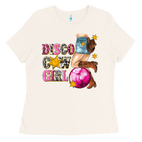 Bone disco cowgirl Ladies Tee - texasbilliewilder