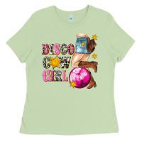 Matcha disco cowgirl Ladies Tee - texasbilliewilder