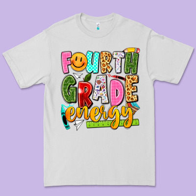 Fourth Grade Energy Premium Tee Designed By Texasbilliewilder