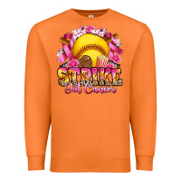 Carrot strike out cancer softball Premium Sweatshirt - Artiststas