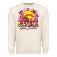 Sandshell strike out cancer softball Premium Sweatshirt - Artiststas