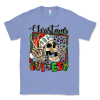 Colony Blue christmas vibes skeleton Classic Tee - Jasminsmagicworld