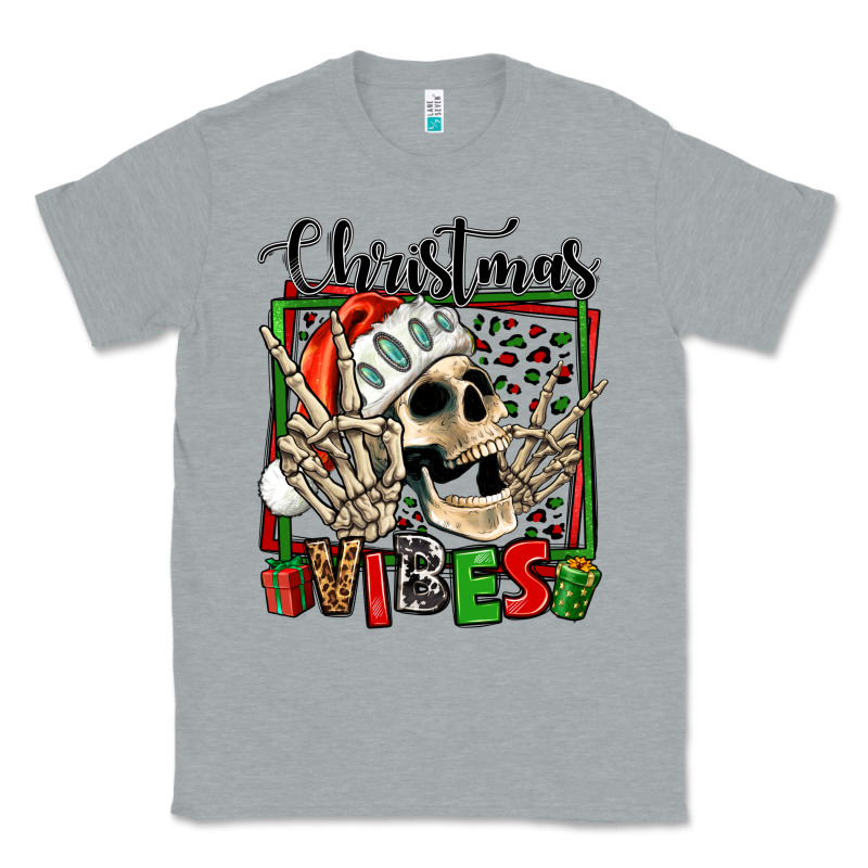 Christmas Vibes Skeleton Classic Tee by Jasminsmagicworld | Teevron