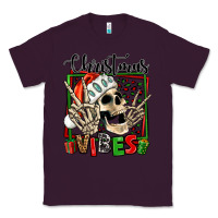 Plum christmas vibes skeleton Classic Tee - Jasminsmagicworld