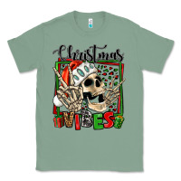 Sage christmas vibes skeleton Classic Tee - Jasminsmagicworld