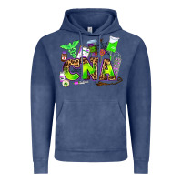 Vintage Denim cna halloween Vintage Hoodie - AdoDesignShop