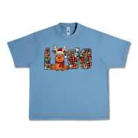 Pebble Blue love christmas reindeer Urban Heavy Tee - Jasminsmagicworld